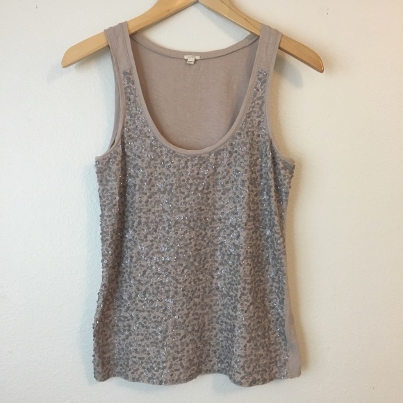 J. Crew Tops - J. Crew Sequin Tank Top